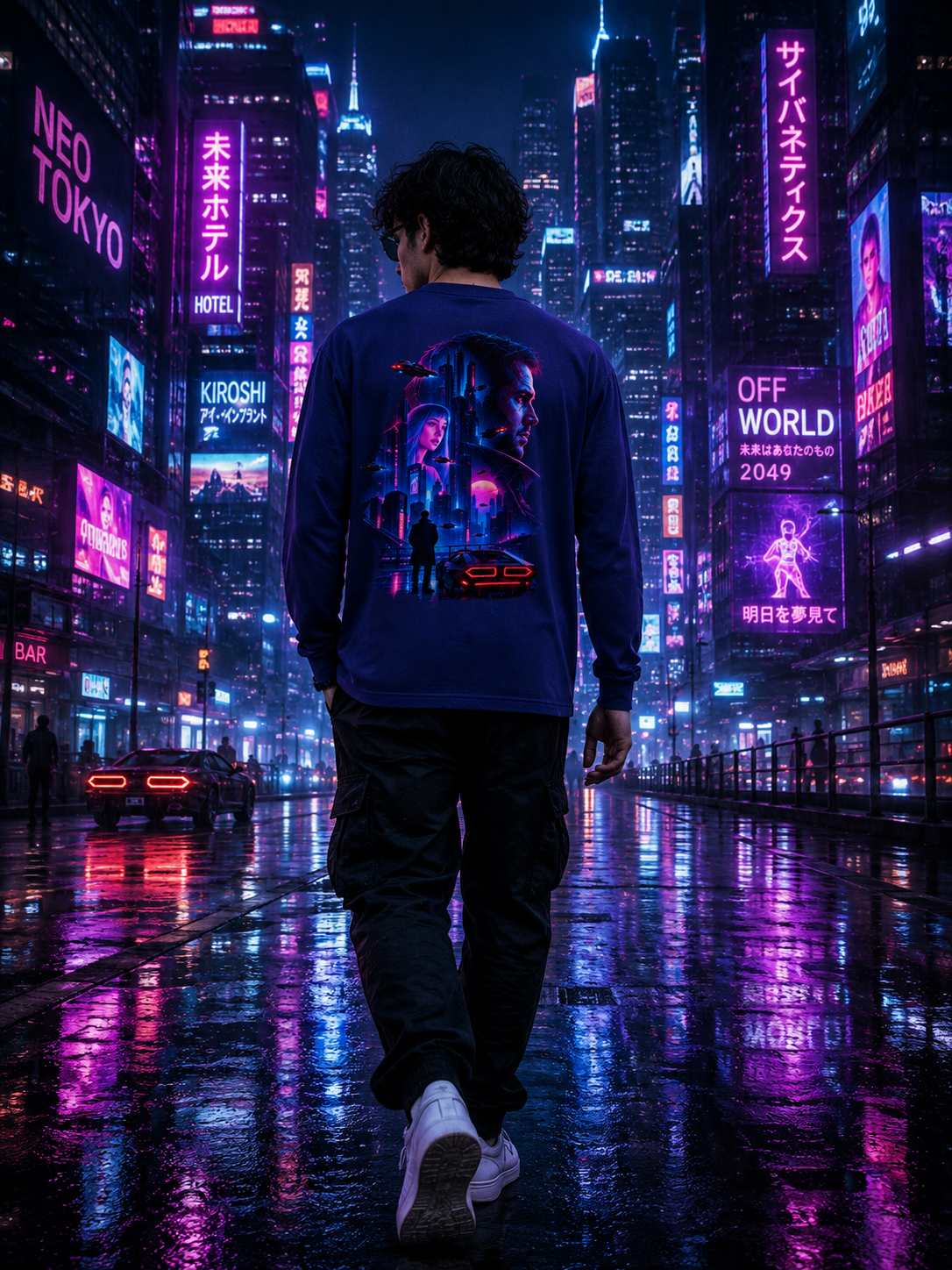 Blade runner Men's Full Sleeve T-Shirt