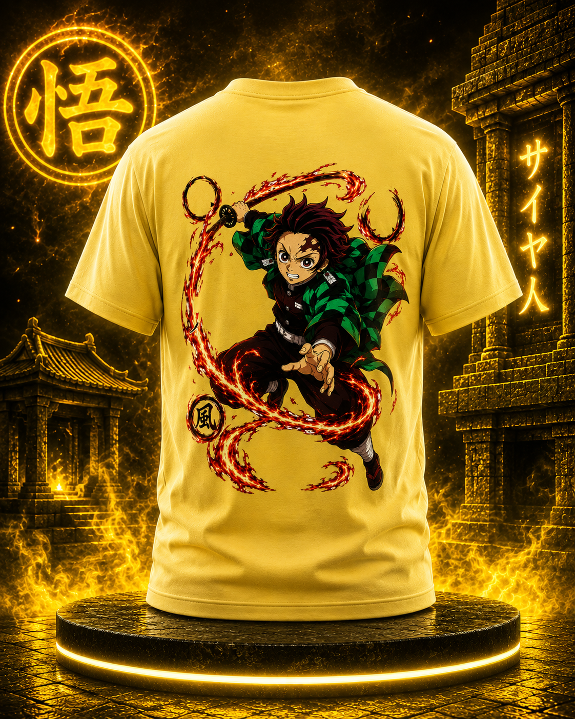 Demon Slayer Iconic Unisex Classic Crew T-Shirt