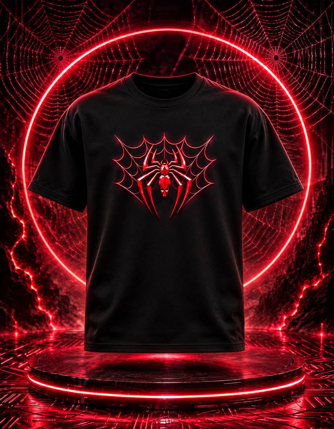 Spider Man Symbolic Unisex Oversized Standard T-Shirt