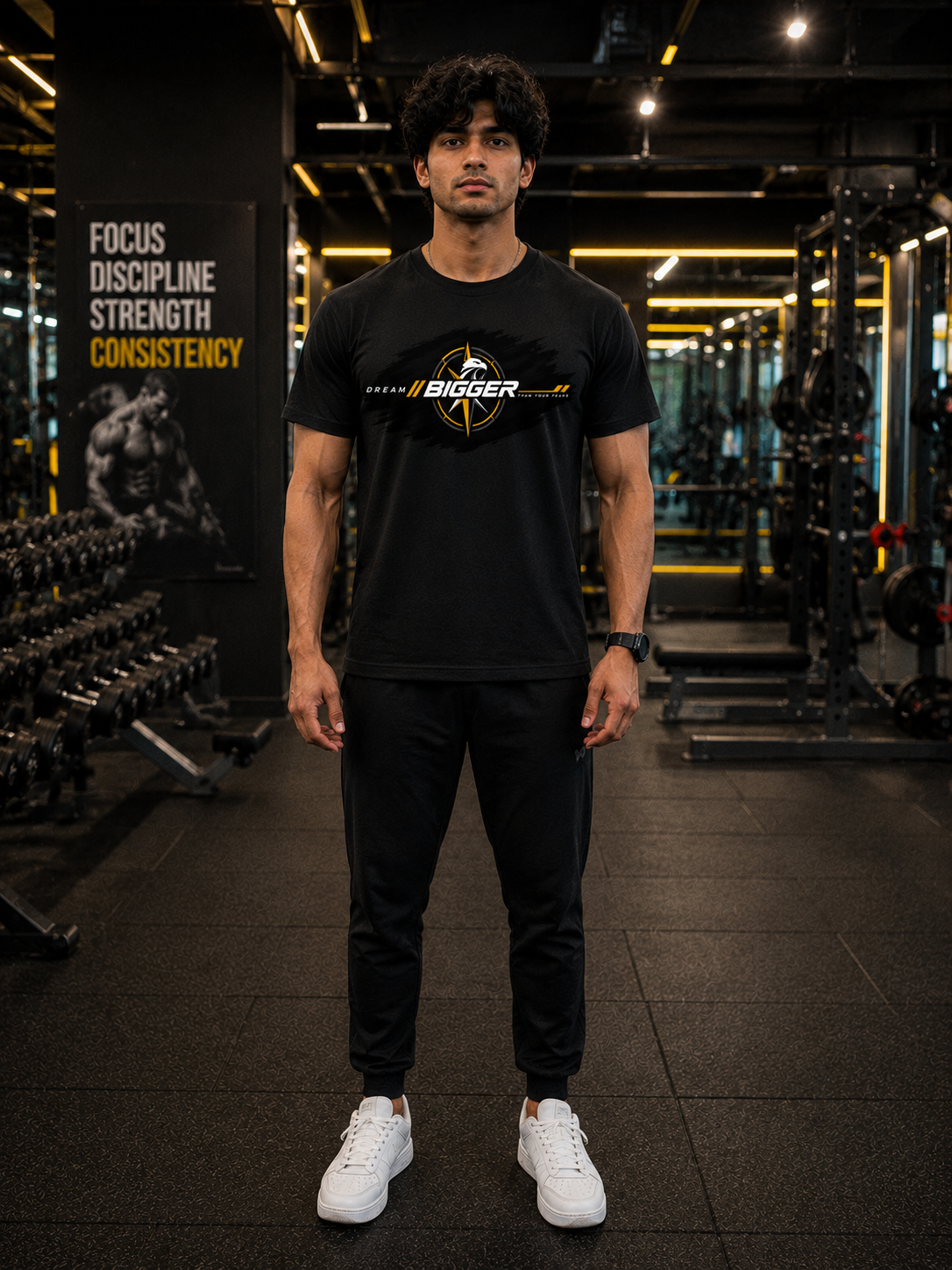 Gym  Bigger dream Unisex Classic Crew T-Shirt