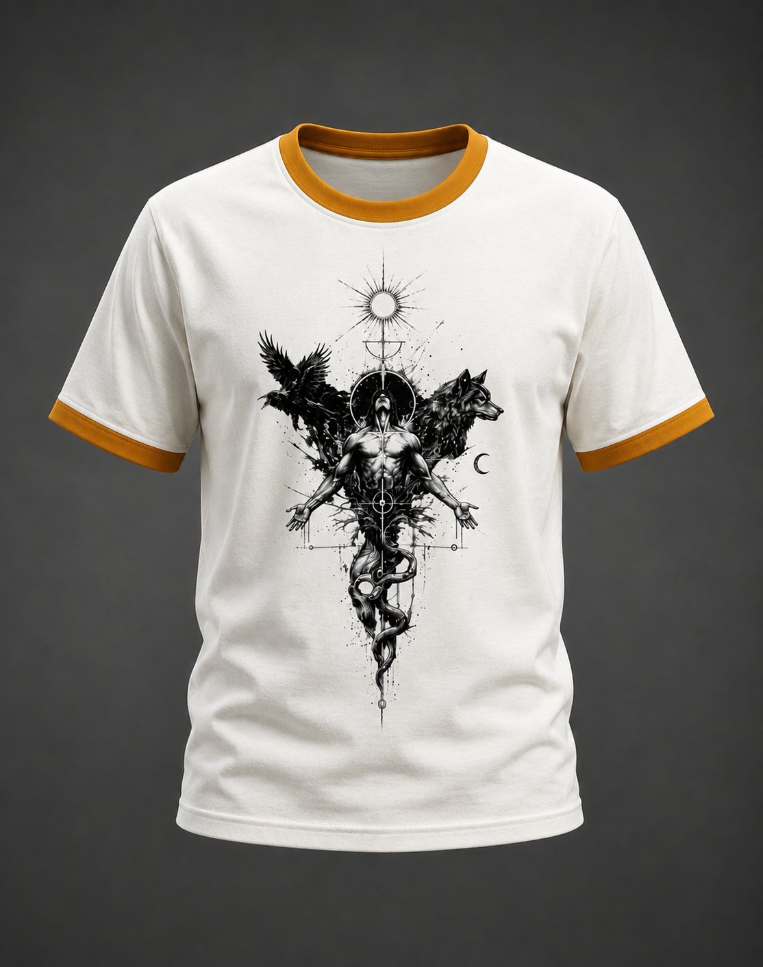 Cult Symbolic Unisex Ringer T-Shirt