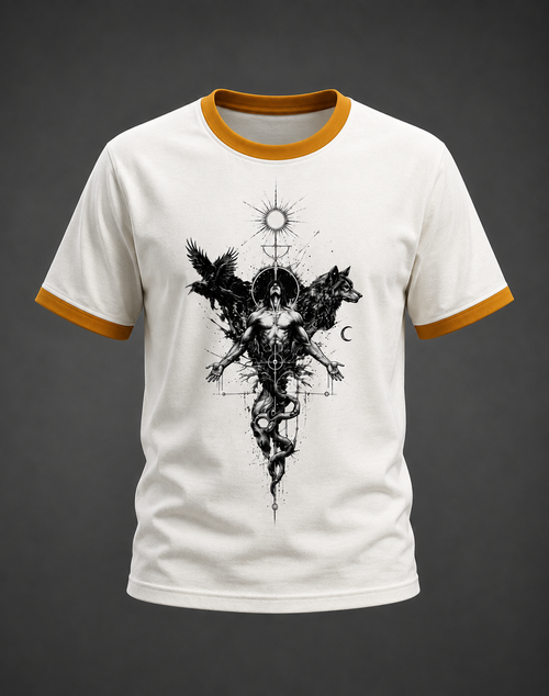 Cult Symbolic Unisex Ringer T-Shirt