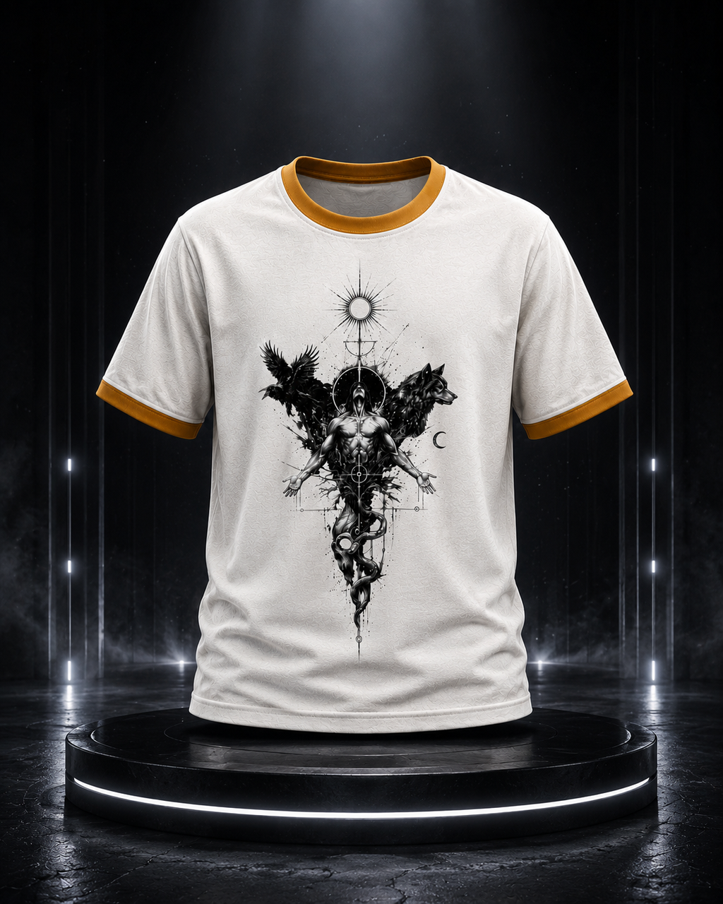Cult Symbolic Unisex Ringer T-Shirt