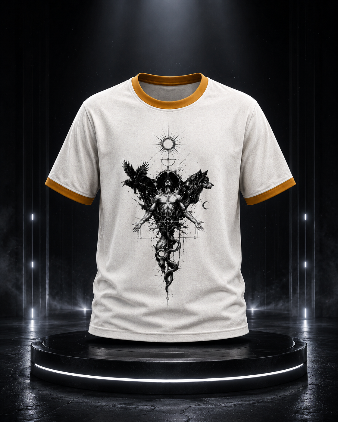 Cult Symbolic Unisex Ringer T-Shirt