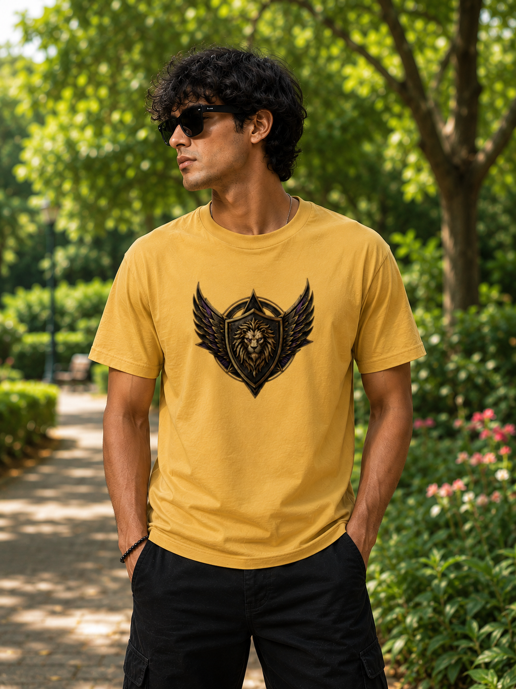 Leo shield Unisex Classic Crew T-Shirt