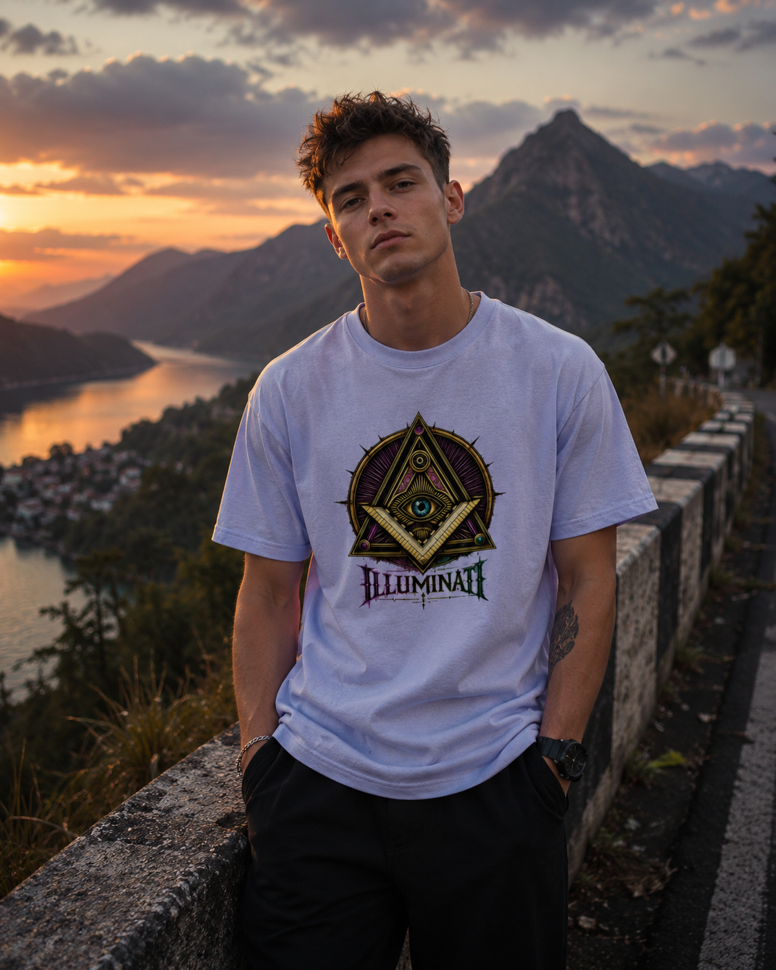Illuminatai Symbolic Unisex Supima T-Shirt
