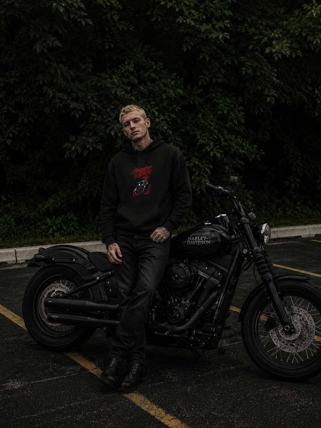 Ghost Rider Classic Unisex Pullover Hoodie