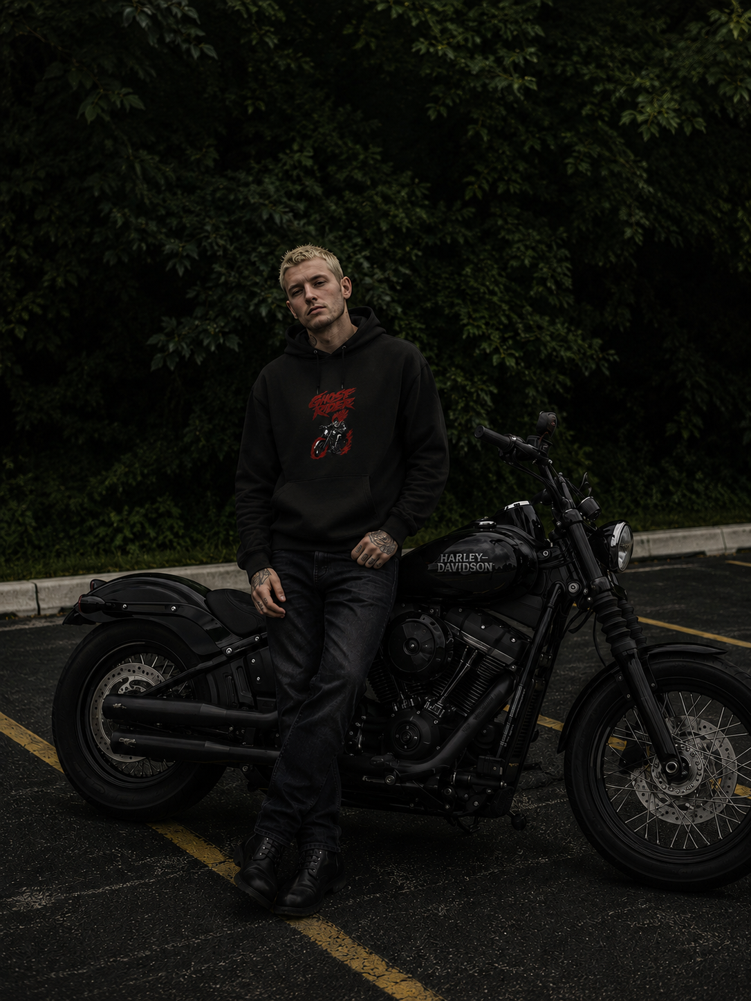 Ghost Rider Classic Unisex Pullover Hoodie