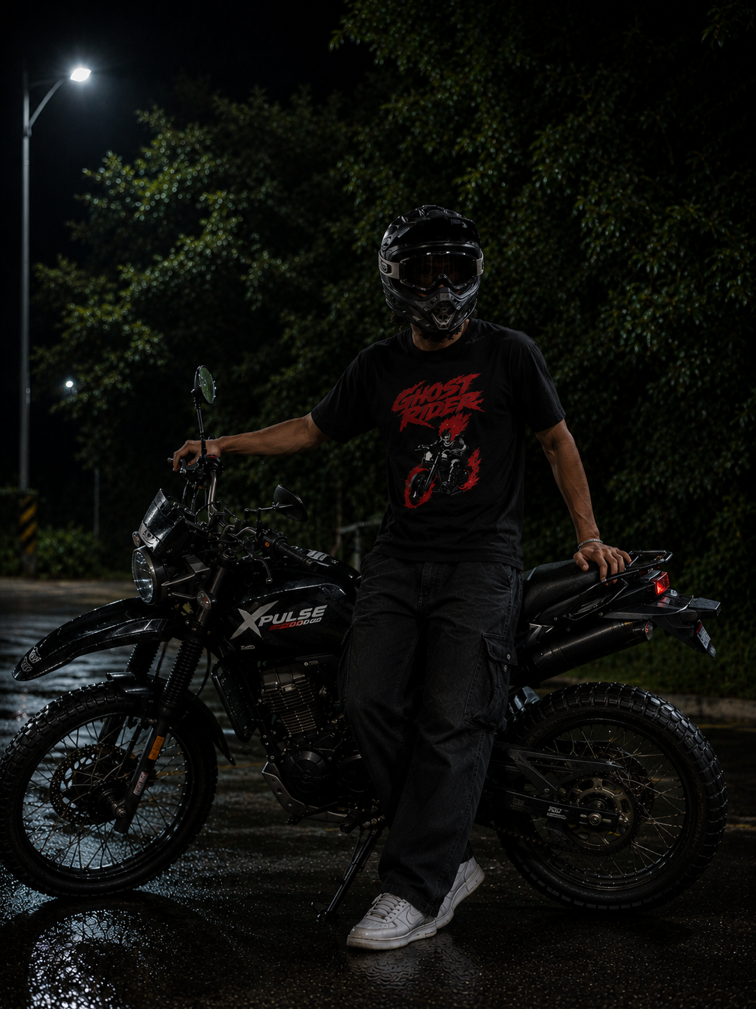 Ghost Rider classic Unisex Standard Crew T-Shirt