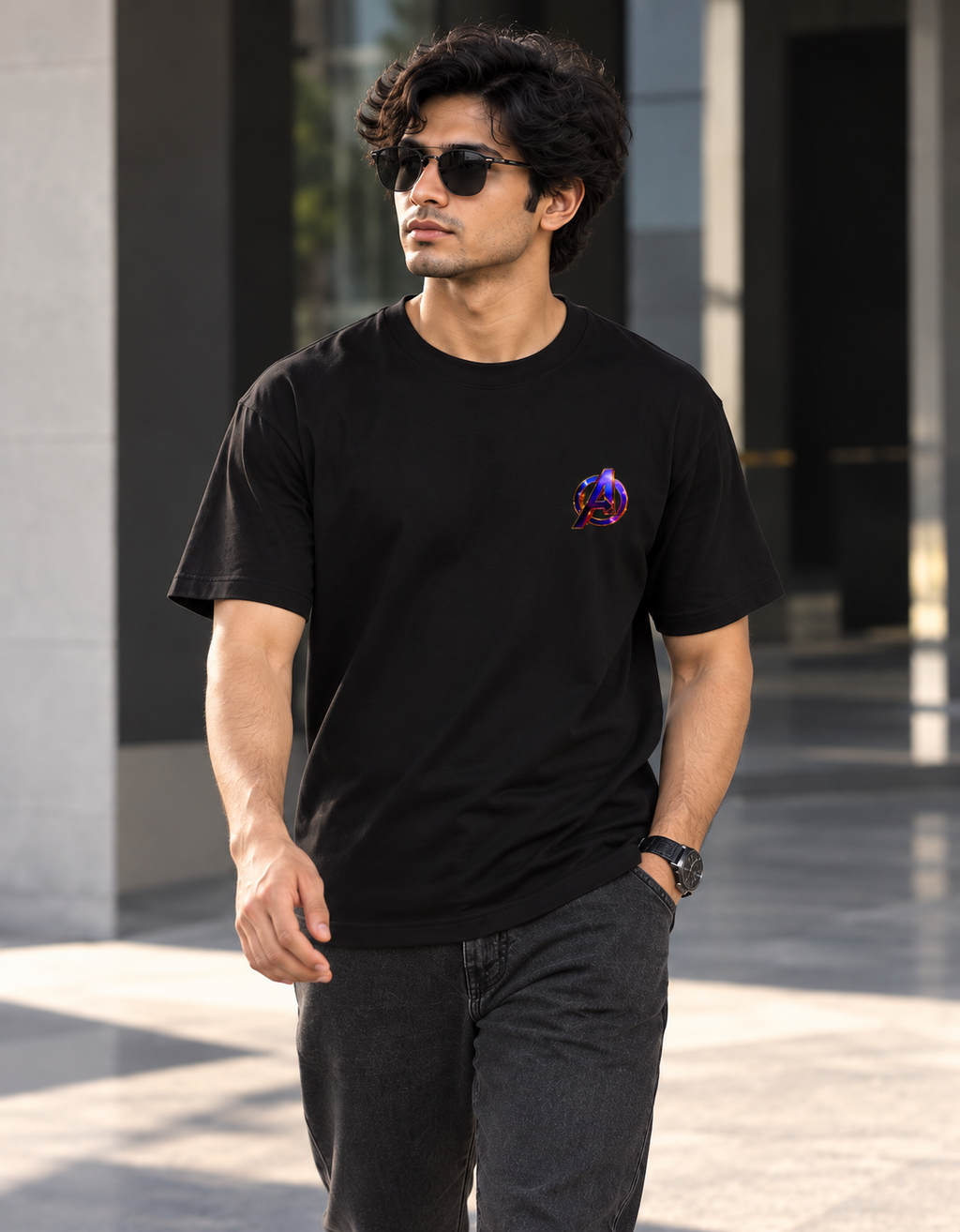 Avengers Unisex Classic Crew T-Shirt
