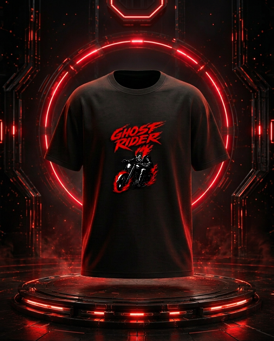 Ghost Rider Unisex Standard Crew T-Shirt