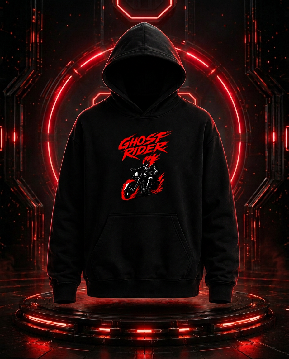 Ghost Rider Classic Unisex Pullover Hoodie