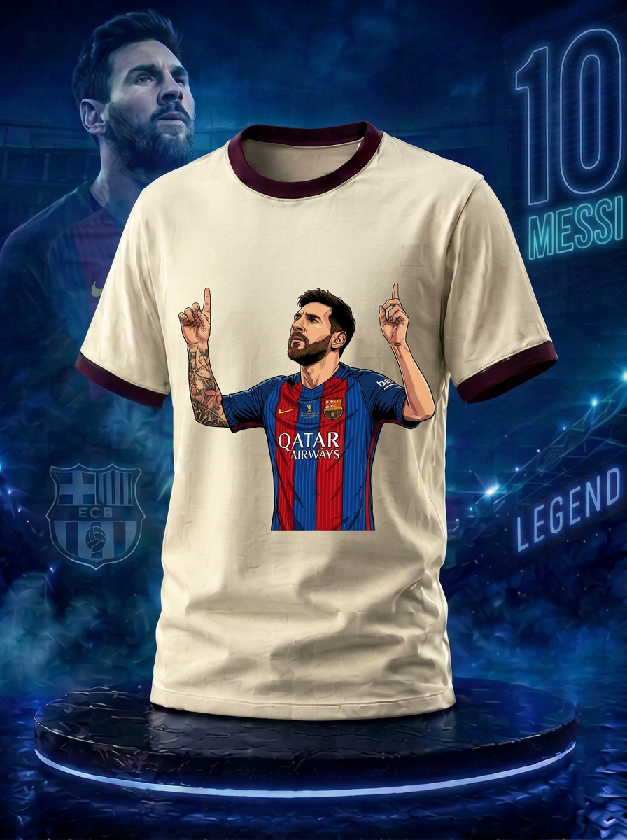 Messi Unisex Ringer T-Shirt