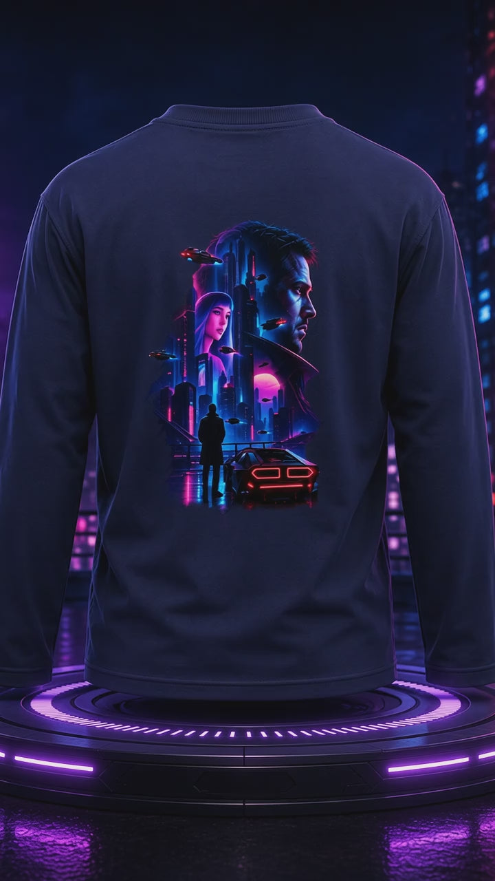 Blade runner Men's Full Sleeve T-Shirt