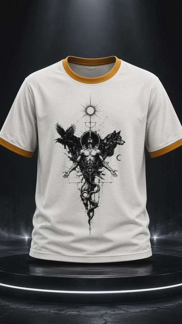 Cult Symbolic Unisex Ringer T-Shirt