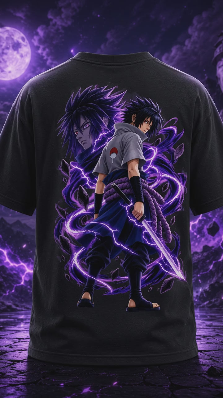 Sasuke Uchiha Iconic Unisex Classic Crew T-Shirt