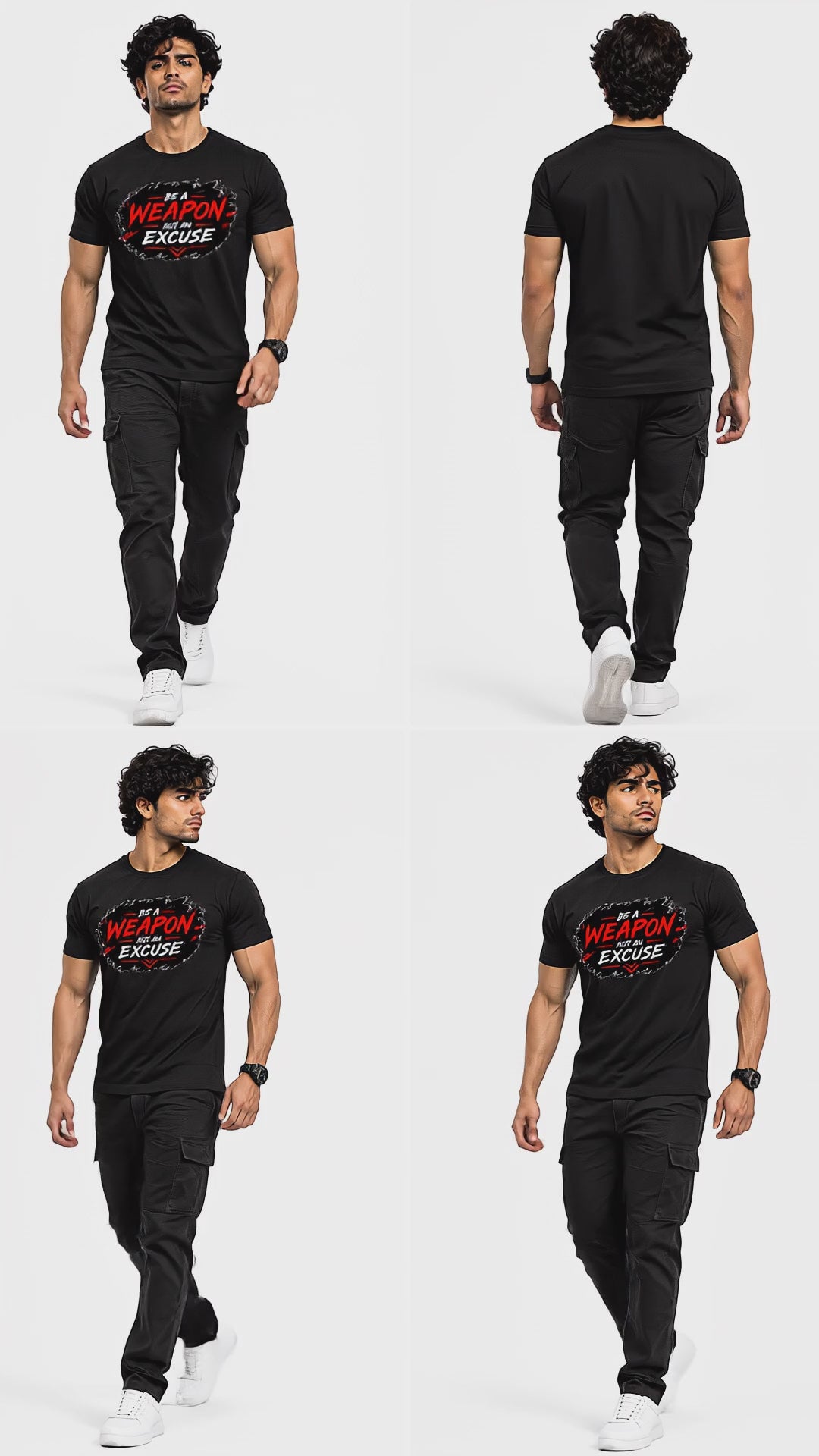 Gym wear Unisex Classic Crew T-Shirt