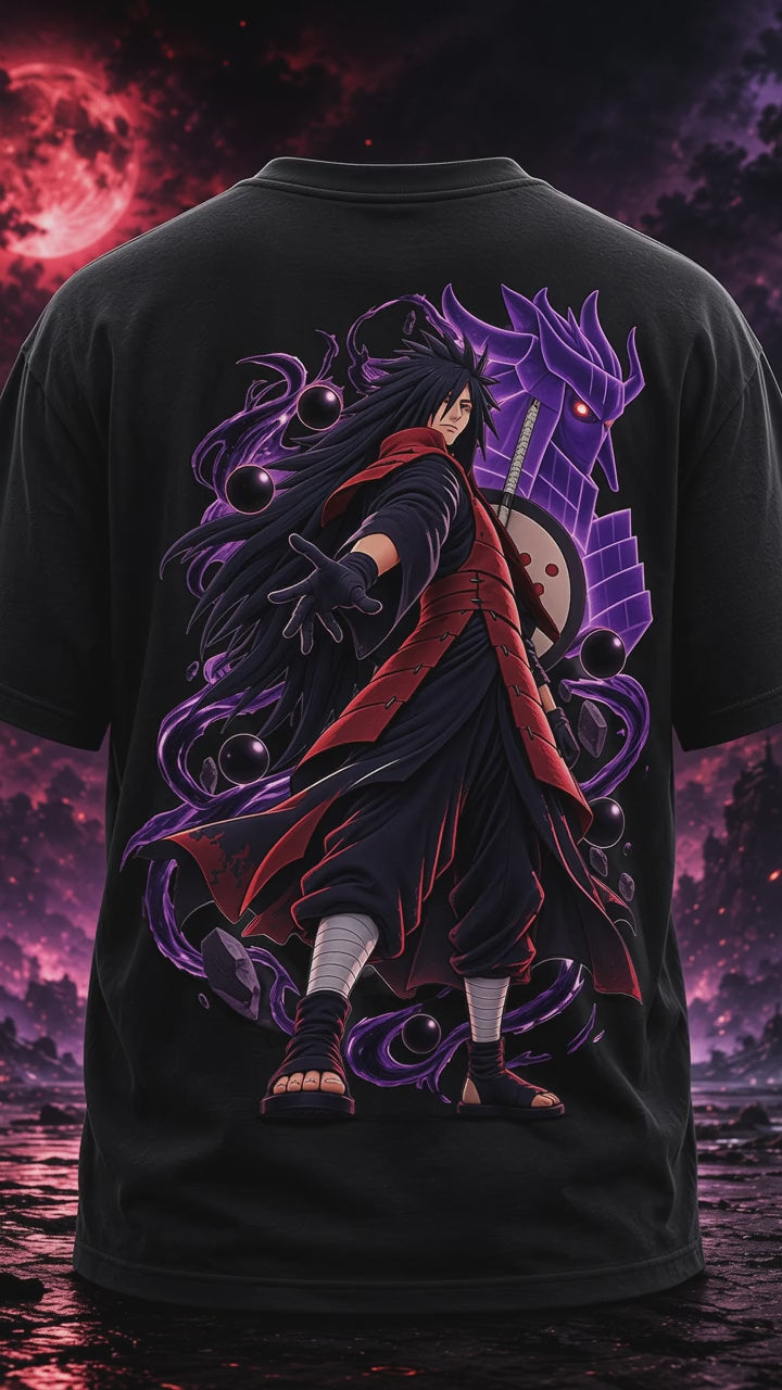 madara uchiha Iconic Unisex Oversized Standard T-Shirt