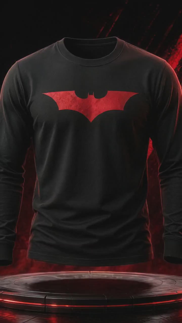Bat symbolic Men's Full Sleeve T-Shirt