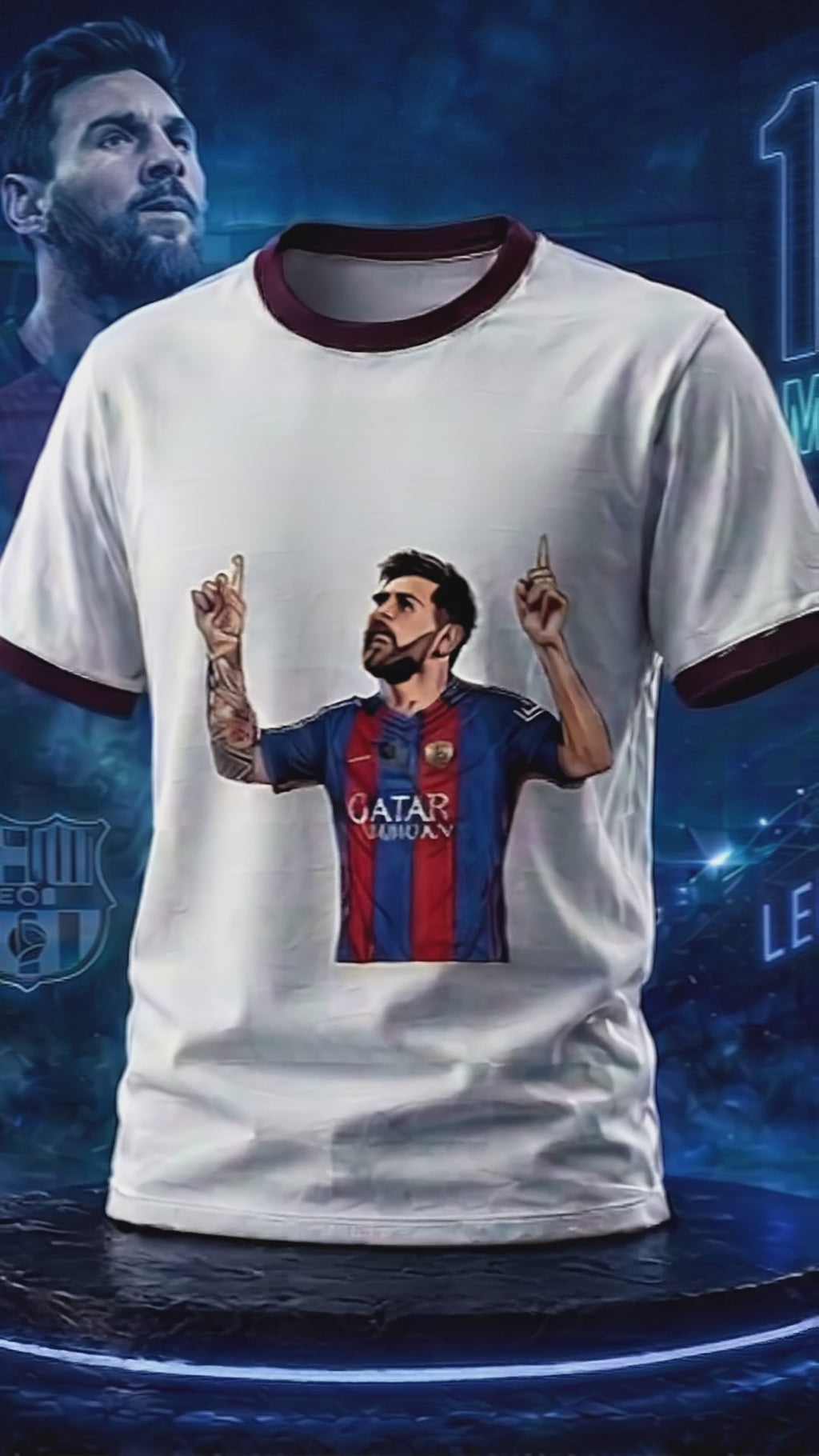 Messi Unisex Ringer T-Shirt