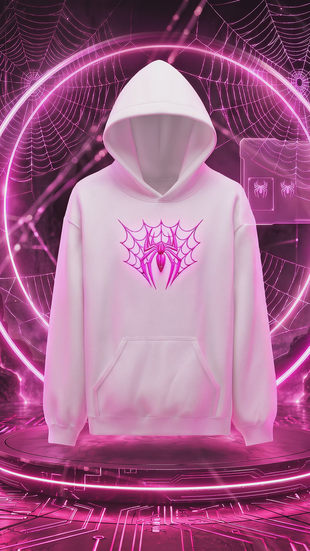 Spider Girl Symbolic Unisex Pullover Hoodie