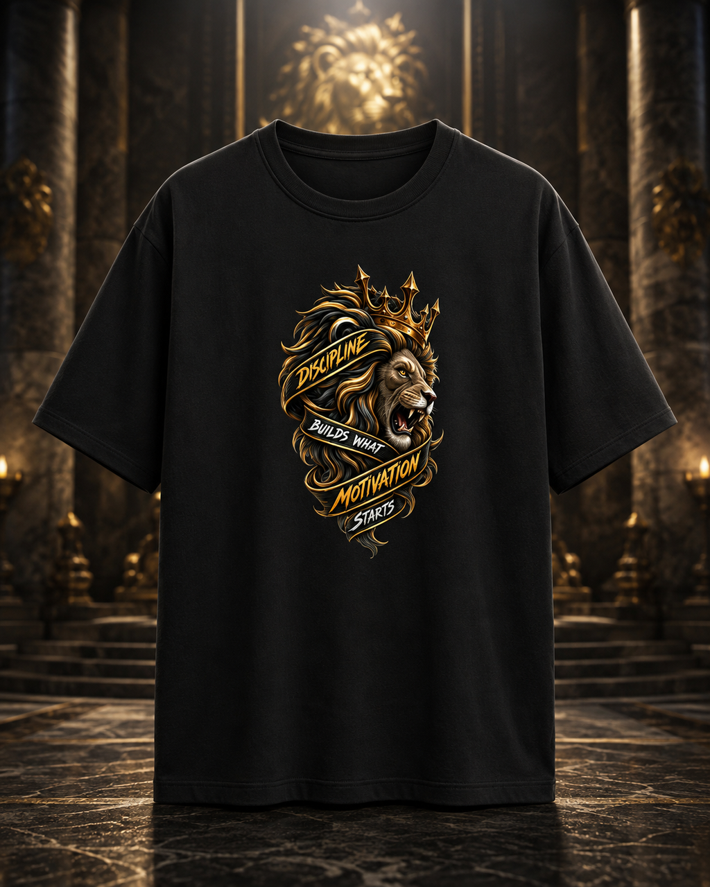 Lion symbolic Unisex Classic Crew T-Shirt